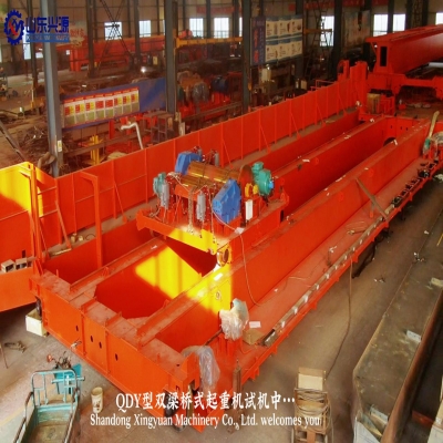 QDY雙梁橋式起重機試機！